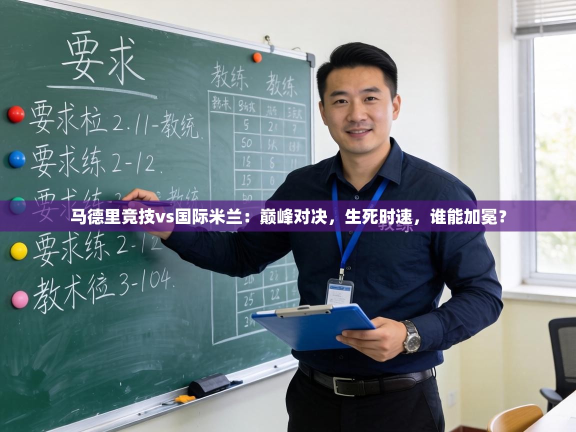 马德里竞技vs国际米兰：巅峰对决，生死时速，谁能加冕？